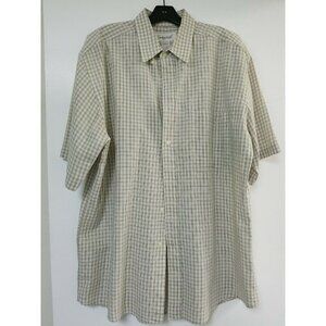 Sedgefield Shirt Men's Size L 100% Cotton Short Sl